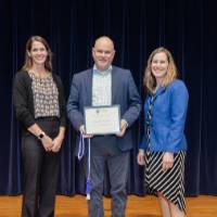 Erica and Jennifer with Christopher